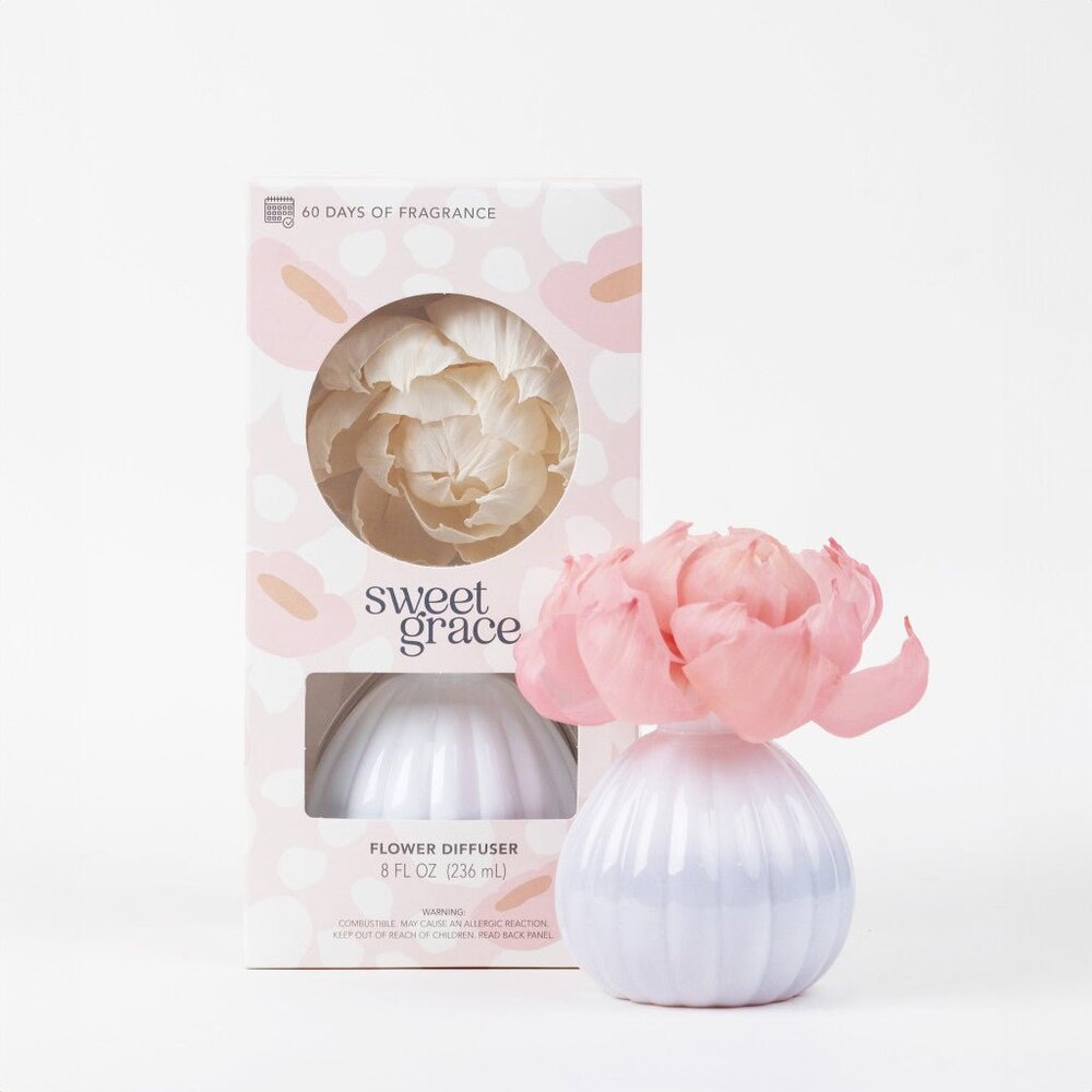 Bridgewater Candle Company Flower Diffuser in “Sweet Grace”